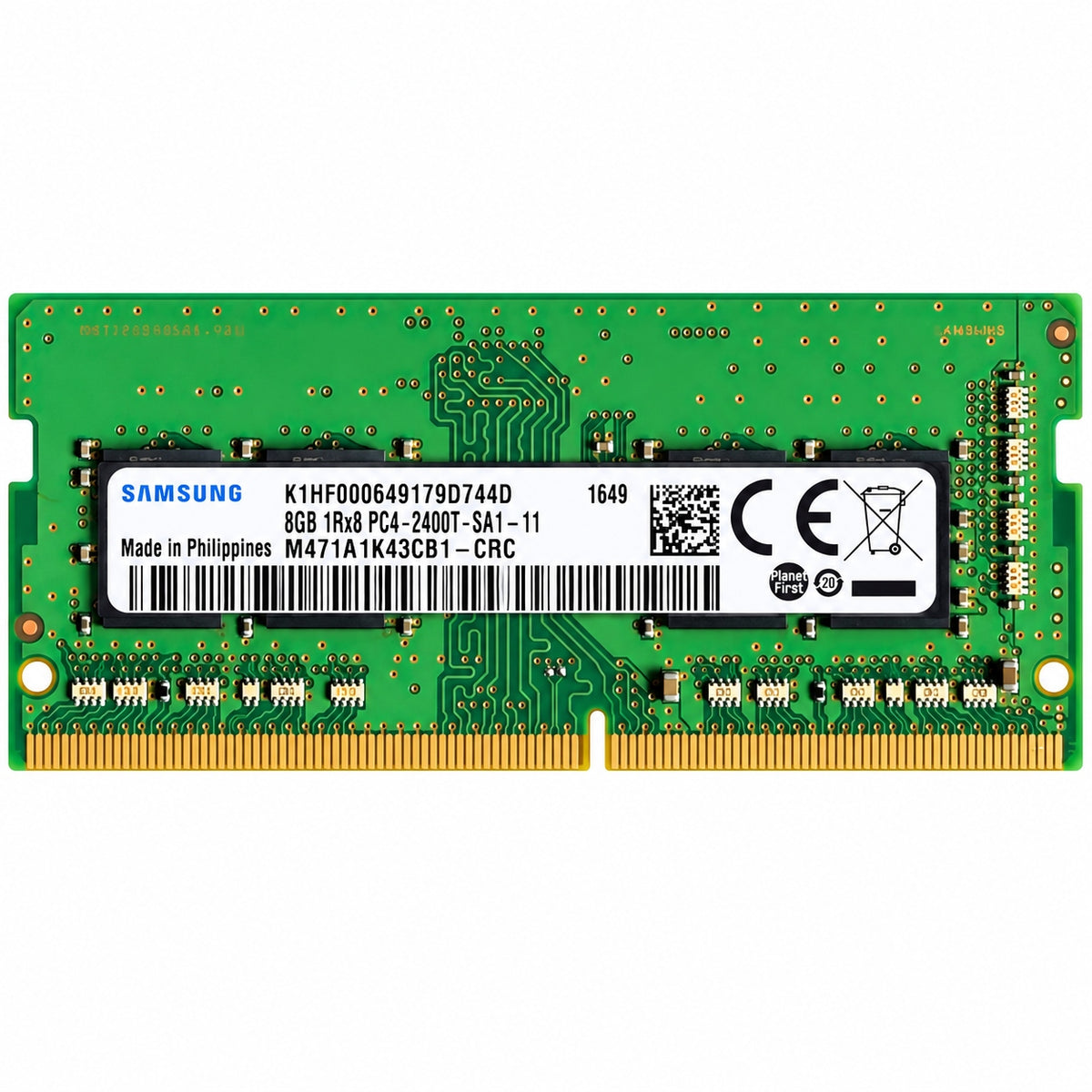 Memória RAM Samsung 8GB DDR4 2400MHz SODIMM