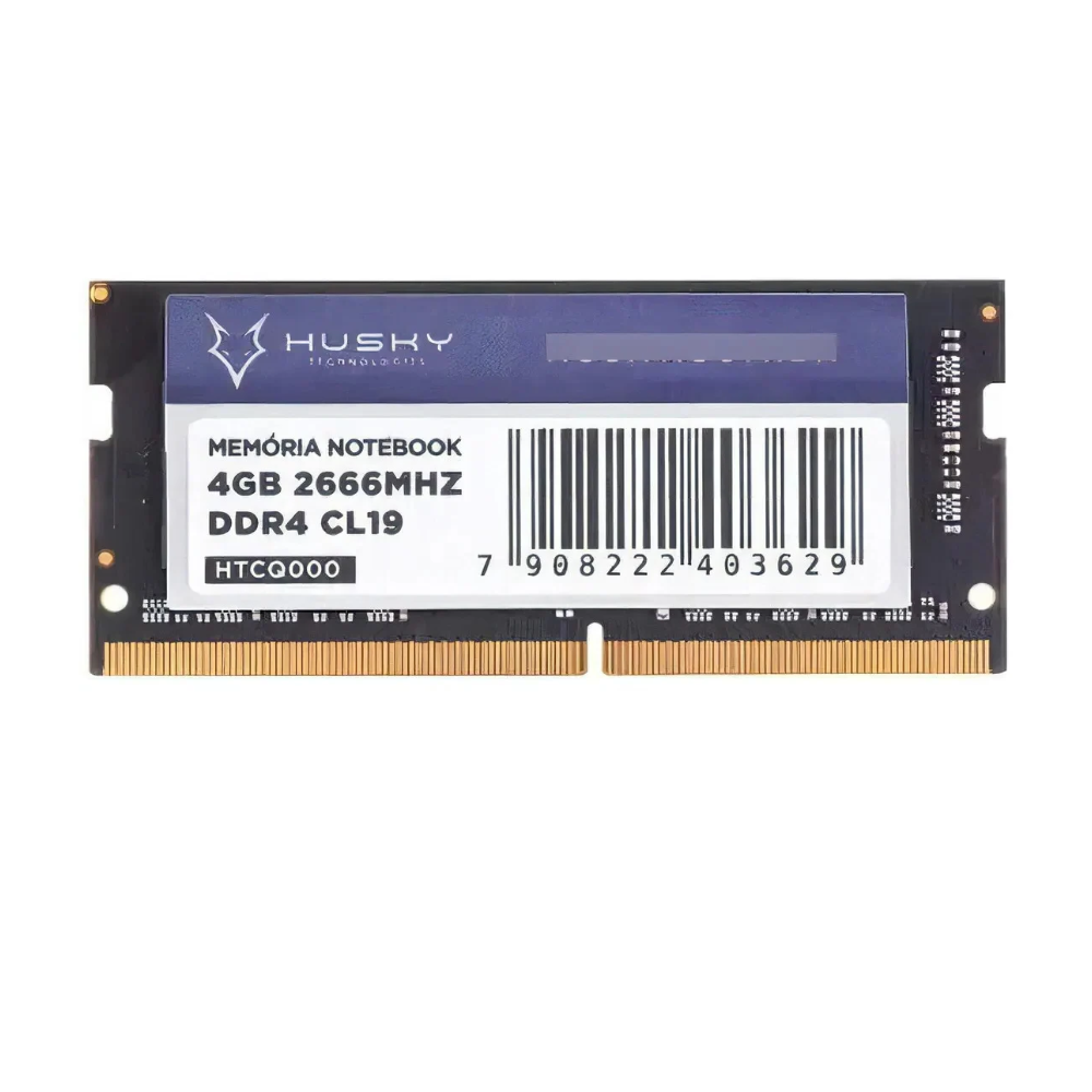 Memória RAM Husky 4GB DDR4 2666MHz SODIMM Notebook