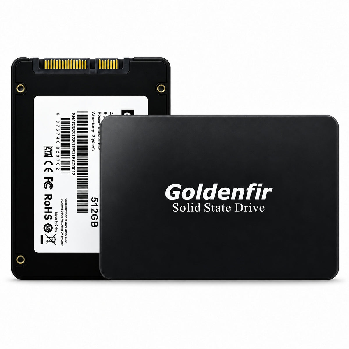 SSD Goldenfir T800 512GB SATA III 2,5" Preto