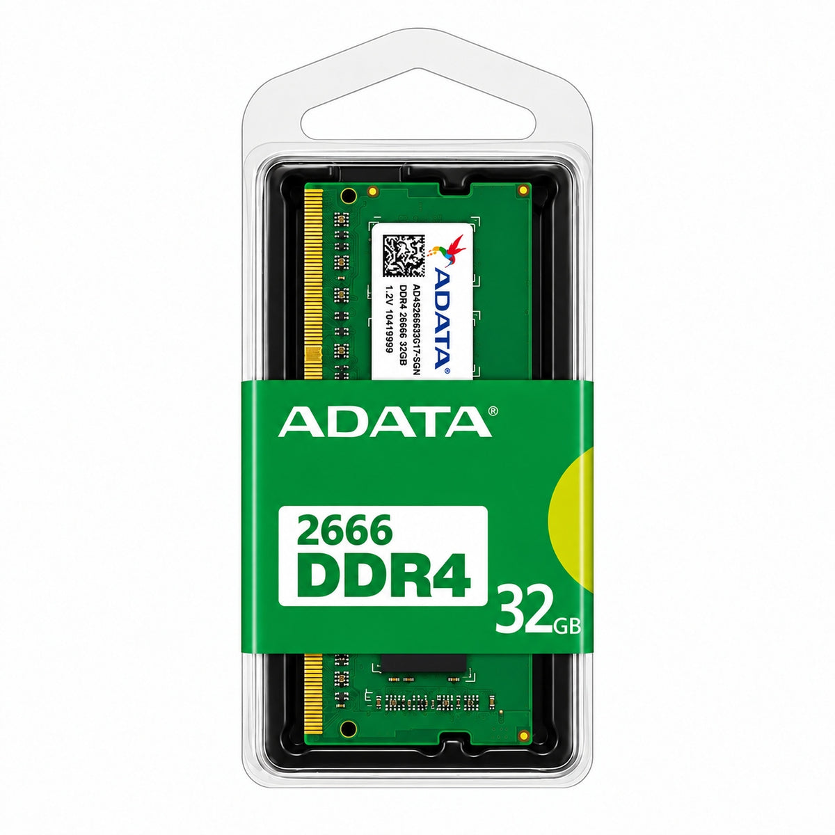 Memória RAM ADATA 32GB DDR4 2666MHz SODIMM Notebook